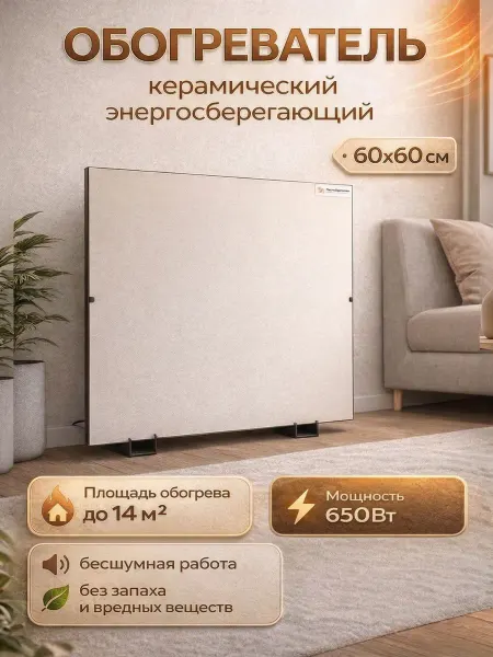ТеплоКерамика Обогреватель керамический энергосберегающий для дома