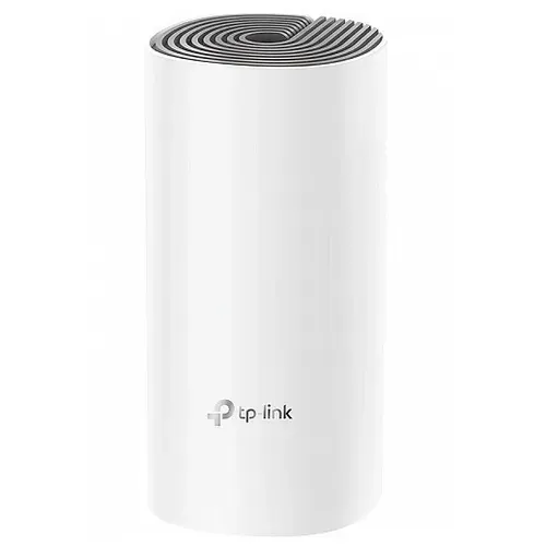 Mesh-Система TP-Link Deco E4(1-pack), AC1200, двухдиапазонная, 2xRJ45 100Мбит/с (комплект из 1шт)