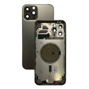 Корпус для iPhone 12 Pro Max (Graphite) A2342 US (AASP)
