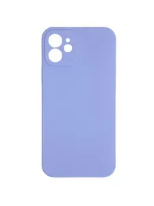 Чехол для Apple iPhone 12 / чехол на айфон 12 матовый фиолетовый
