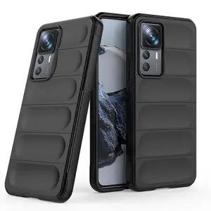 Противоударный чехол Flexible Case для Xiaomi 12T Pro (черный)