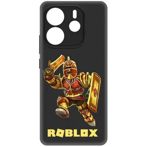Чехол-накладка Krutoff Soft Case Roblox-Рэдклифф для Xiaomi Redmi Note 14 4G черный