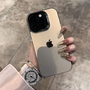 Чехол на Айфон 15 Про / iPhone 15 Pro чёрный сбрендовый логотип Apple