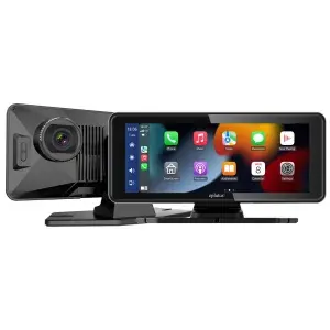 Автомобильный видеорегистратор Eplutus DVR-940 2 камеры CarPlay, Android Auto