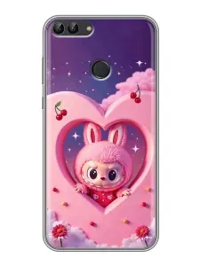 Чехол для Huawei P Smart 2018 с принтом Labubu Лабубу (женский) на Хуавей П Смарт 2018