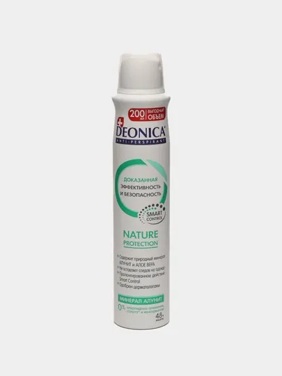 Антиперспирант Deonica Nature Protection, 200 мл