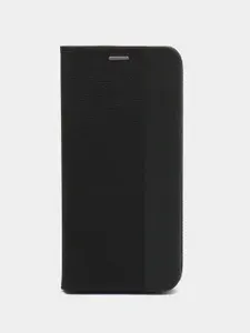 Чехол-книга Mesh Leather Mix для Tecno Pova 4 Pro (2022) черный