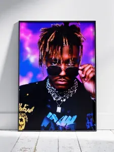 Плакат на стену для интерьера Джус Ворлд (Juice WRLD 26) - Постер по музыке и артисту формата A4 (21x30 см)