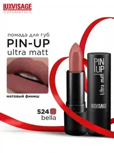 Luxvisage Pin Up Ultra Matt Губная помада, тон №524, 4 г