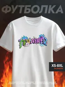 Футболка Миллениум оверсайз Thrasher Трешэр Трешер 6