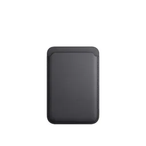 Картхолдер для Apple iPhone Wallet FineWoven MagSafe / Картхолдер для iPhone / MagSafe / Картхолдер кошелек для Apple iPhone / черный