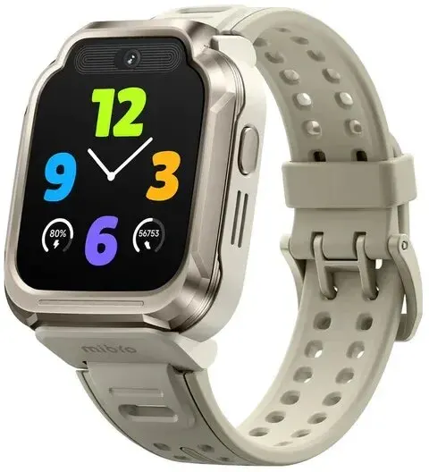 Детские смарт-часы Mibro Watch S1, видеозвонки, GPS-позиционирование, Golden Desert