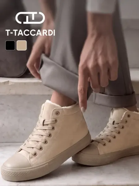 Кеды T.TACCARDI женские демисезонные высокие