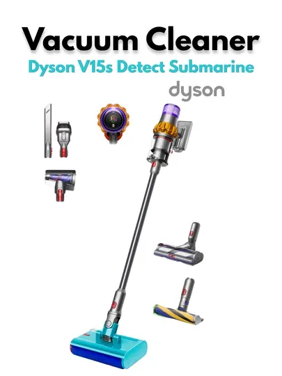 Пылесос Dyson V15s Detect Submarine