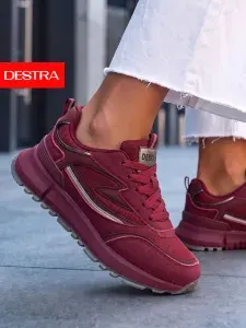 Кроссовки DeSTRA бордовые