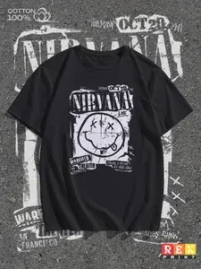 Футболка с принтом Nirvana 1 шт
