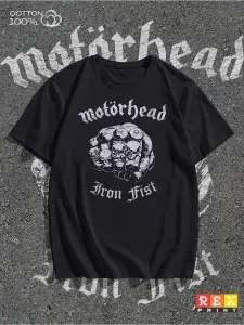 Футболка с принтом Motorhead 1 шт