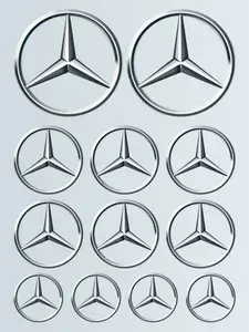 Термонаклейки на одежду MERCEDES-BENZ