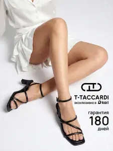 Босоножки T.TACCARDI женские на каблуке черные