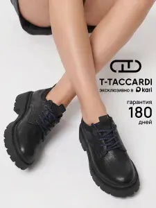 Ботинки T.TACCARDI женские полуботинки черные