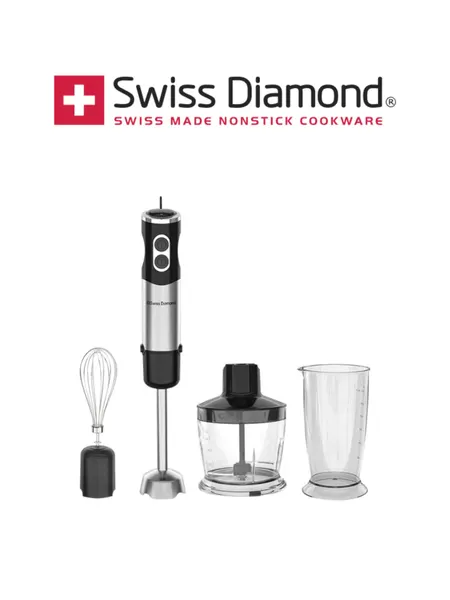 Блендер Swiss Diamond "SDBH-400", с защитой от перегрузки и перегрева