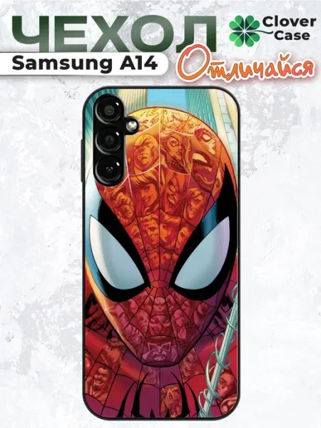 Чехол на Samsung A14 Spider-Man CloverCase