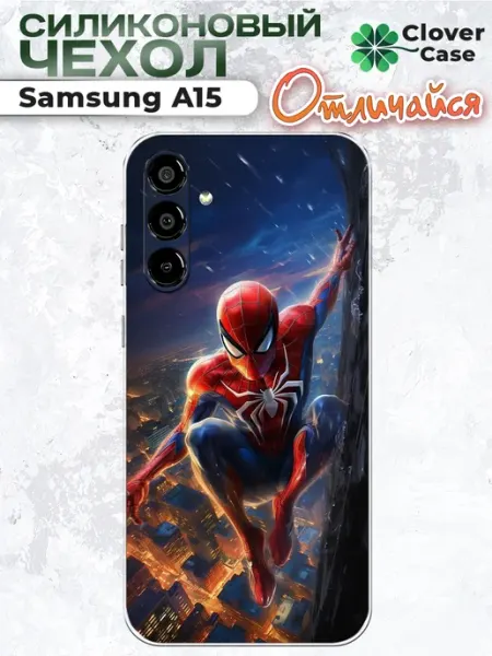 Чехол на Samsung A15 Spider-Man CloverCase