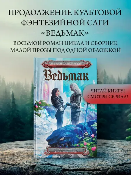 Ведьмак. Сезон гроз. Дорога без возврата (новый перевод) Издательство АСТ