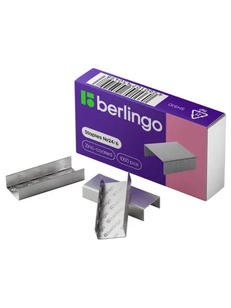 Скобы для степлера Berlingo