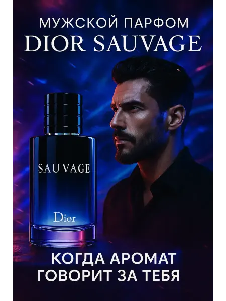 Духи мужские Dior Sauvage Eau Forte