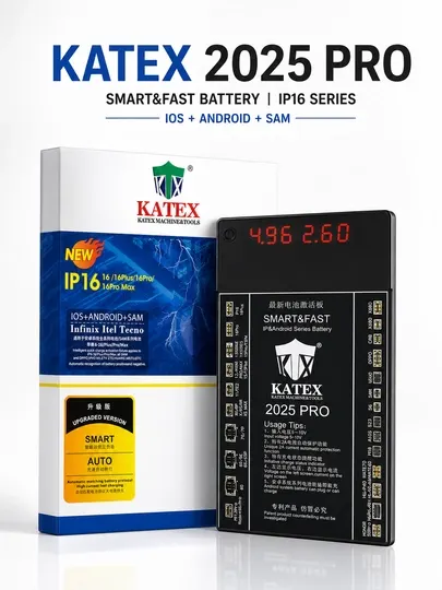 KATEX 2025 PRO Плата активации аккумуляторов IP16 для iOS, Android и Samsung