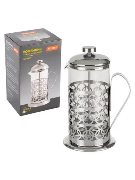 Френч-пресс Олимпия T046-1000ML Mallony