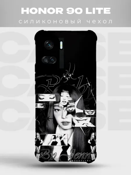 Прозрачный чехол на Honor 90 Lite Y2K pinterest PRINTberries