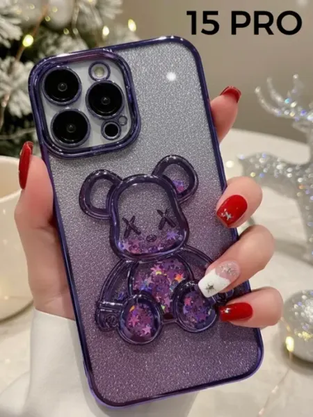 Чехол на iphone 15 Pro Мишка Orangeman