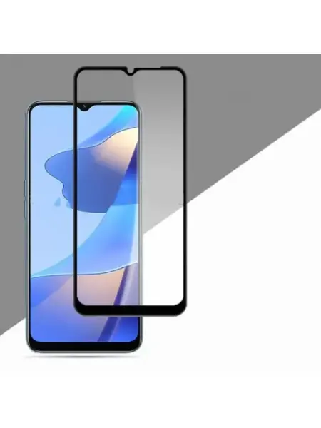 Защитное стекло для OPPO A16, A16s черное MyPads