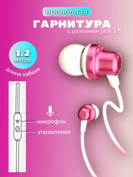 Наушники проводные Bagatelles
