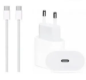 Apple 20W USB-C & Кабель USB-C 100W 1M, Белый