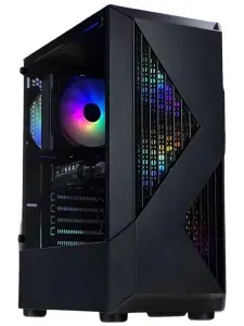 GamePC Системный блок F3 (AMD Ryzen 7 9700X, RAM 32 ГБ, SSD 1024 ГБ, AMD Radeon Graphics, Windows 11 Pro), 20256154, черно-серый