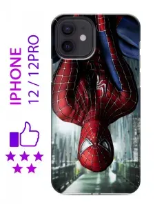 Чехол для Iphone 12 с принтом Человек паук