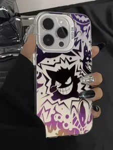 Чехол на айфон 13 про макс / IPHONE 13 PRO MAX белый с принтом Граффити Гитана противоударный