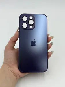 Стеклянный чехол для iPhone 15 Pro MagSafe Защита камеры