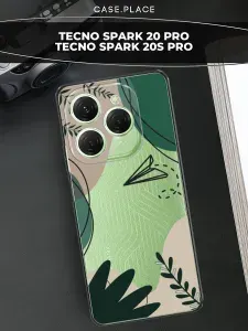 Силиконовый чехол на Tecno Spark 20 Pro / 20S Pro / Текно Спарк 20 Про / Техно Спарк 20С Про стильный