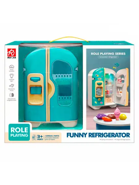 DKToys Детский холодильник игрушка с продуктами