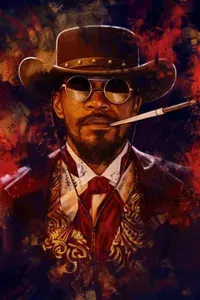 Постер / Плакат / Картина Tarantino Films. Джанго освобождённый 60х40 см