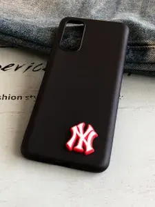 Чехол для Samsung A71 (A715) / чехол на Самсунг А71 с логотипом плотный, матовый, приятный на ощупь, противоударный