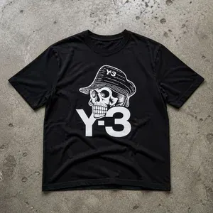 Футболка с принтом Y-3 с черепом mastermind type 1 шт