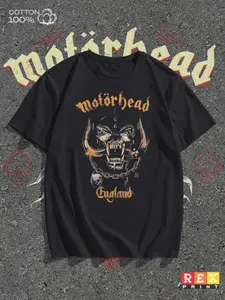 Футболка с принтом Motorhead 1 шт
