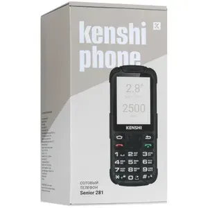 KENSHI Мобильный телефон KENSHI Senior 281 черный, черный