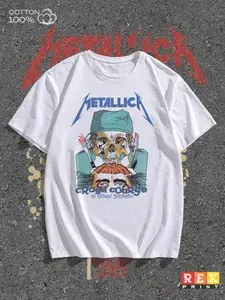 Футболка с принтом Metallica 1 шт