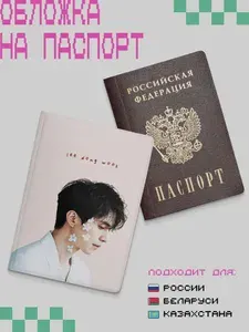 Обложка для российского паспорта, загранпаспорта Ли Дон Ук (Lee Dong Wook)